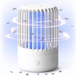 Mouche rechargeable appareil moustiquetue electrique attrape tue interieur moucherons usb puissants
