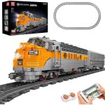 Mould king 12018s locomotive � vapeur t�l�command�e blocs de construction 1541 pi�ces mod�le cadeau