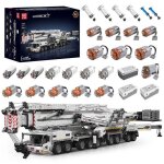 Mould king 17007 jouets de voiture technique motoris� ltm 11200 grue camion bloc de construction assemblage ...