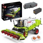 Mould king 17014 technologie voiture bloc tlcommande moissonneuse modle assemblage camion bloc jouet ...