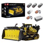 Mould king 17049 technologie voiture jouet app lectrique pr766 bulldozer bloc de construction assemblage ...