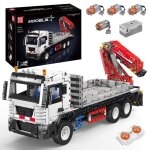 Mould king 17063 bloc de voiture technique tlcommande grue de voiture modle assembl bloc jouet