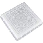 Moule en b�ton diy - forme de chemin - en plastique - pour b�ton jardin trottoir pelouse pav�s - pour ...