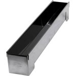 Moule � b�che carr� en inox - debsy - mini format - 30x45x45 cm - argent - passe au cong�lateur - passe ...