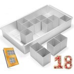 Moule  gateau chiffres chiffres et lettres grand moule  gateau rectangulaire moule de cuisson en aluminium ...