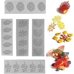 Moule � g�teau en dentelle outil de d�coration de chocolat � motif de feuilles adapt� � la maison au ...