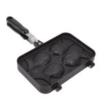 Moule � g�teau en forme de poisson taiyaki moule � gaufres antiadh�sif � double paroi taiyaki