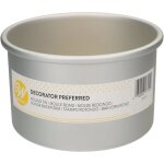 Moule � g�teau rond extra profond - debsy - � 15 x 10 cm - argent� - aluminium anodis� - passe au four ...