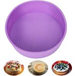 Moule à gâteau rond en silicone de 10 pouces sans bpa antiadhésif de qualité européenne Moule à gâteau rond en silicone de 10 pouces sans bpa antiadhésif de qualité européenne