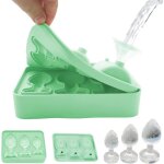 Moule a gla�on rigolo bac � gla�ons adulte cr�atif de nouveaut� moule r�utilisable bacs � gla�ons sans ...