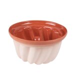 Moule � kougelhopf 22 cm en terre cuite - poteries rene beck