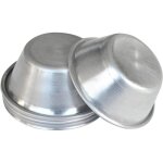 Moules � pasteis de natalot de 6 moules� 59 cm x h 23 cmaluminium non rev�tuargent