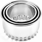 Moule de ptisserie - xvx - emporte - pices en acier inox - 3 tailles - lavable au lave - vaisselle ...