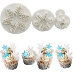 Moule de patisserieemporte - pièces de noël en forme de flocon de neige pour biscuits et fondant Moule de patisserieemporte - pièces de noël en forme de flocon de neige pour biscuits et fondant
