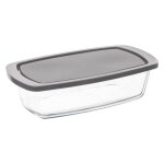 5five - plat à cake couvercle silicone 27x14cm keepeat 5five - plat à cake couvercle silicone 27x14cm keepeat