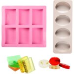 Moule  savon moule de cuisson souple antiadhsif pour cupcakes muffins et loisirs cratifs faits maison ...