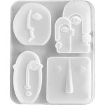 Moule en silicone 3d en forme de visage humain pour fabrication de savon fait main Moule en silicone 3d en forme de visage humain pour fabrication de savon fait main