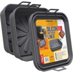 Moule silicone air fryer 225 cm ? pour les friteuses à air de 47 à 8 litres ? lot de 3 contenants pliables ... Moule silicone air fryer 225 cm ? pour les friteuses à air de 47 à 8 litres ? lot de 3 contenants pliables ...