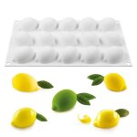 Moule en silicone au citron moules à mousse et chocolat pour savon fait maison gâteaux pâtisserie outils ... Moule en silicone au citron moules à mousse et chocolat pour savon fait maison gâteaux pâtisserie outils ...