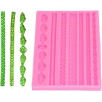 Moule tablette chocolatmoule en silicone en forme de corde torsadée pour décoration de gâteau au chocolat ... Moule tablette chocolatmoule en silicone en forme de corde torsadée pour décoration de gâteau au chocolat ...