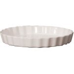 Moule  tarte d : 27 cm cramique - blanc