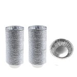 Moule � tarte en aluminium / mini moule / moule � tarte jetable adapt� � la cuisson de tartes quiches ...