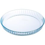 Moule à tarte - pyrex - 1450153 - en verre borosilicate - 31 cm Moule à tarte - pyrex - 1450153 - en verre borosilicate - 31 cm