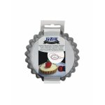 Moule � tarte / quiche - pme - lbf04 - aluminium anodis� - fond amovible - 10 cm