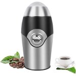 Moulin � caf� �lectrique 200w en acier inoxydable grains de caf� noix pois chiches moulin � farine
