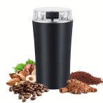 Moulin � caf� �lectrique 300w moulin � grains broyeur � herbes �lectrique 8 lames en acier inoxydable ...