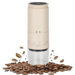 Moulin caf� �lectrique portable meules coniques rechargeable sans fil label