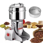 Moulin crales grains lectrique caf 800g portable grinder 3200w moulin  pices pour crales herbes ...