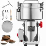 Moulin � grains - duoku - hc - 2500y - 3400w - acier inoxydable - 2500g