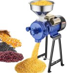 Moulin  grains lectrique - vevor - 3000 w - rglable en paisseur broyage en fonte - crales pices ...