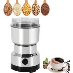 Moulin � herbes - 150 w - puissant moulin � grains de caf� �lectrique - avec 4 lames - 300 ml - mini ...