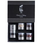 Moulin du mkong (poivres de kampot noir 20g - rouge 20g - blanc 20g - baies de sichuan : rouges - 20g ...