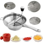 Moulin � nourriture rotatif 19x8x335cm gourmet moulin � l�gume avec poign�e ergonomique r�sistant la ...