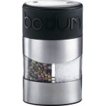 Moulin  sel et poivre combin - bodum - twin - noir