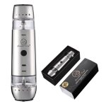 Moulin à sel et à poivre électrique 2 - en - 1 - gourmet easy - réglable - chargement usb - c - ergonomique ... Moulin à sel et à poivre électrique 2 - en - 1 - gourmet easy - réglable - chargement usb - c - ergonomique ...
