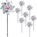 Moulin a vent jardin exterieur 8 pi�ces anti oiseaux repulsif anti - oiseaux r�fl�chissant dissuasion ...