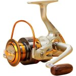 Moulinet de pche - ef4000 - bobine en mtal - bras gauche / droit pliable - ratio 5. 2:1