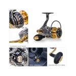 Moulinet de p�che en m�tal � grande vitesse adapt� � la p�che en mer � longue distance �quipement de ...