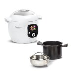 Moulinex cookeo + multicuiseur haute pression 80 recettes intgres guide de cuisson pas  pas 6 l application ...