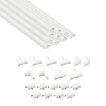 Moulure - goulotte - cache fil - plinthe - gaine range - fil - clips d - line - 2010w - 400