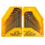 Mount cl�s allen � cl� hexagonale 30 pi�ces m�trique / sae