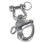 Mousqueton en inox waldhausen - 90 mm