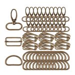 Accessoires de mercerie - bigilantuh - mousqueton sac � main - 32 cm - bronze