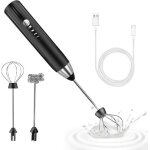 Mousseur à lait Électriquemousseur de lait rechargeable usb et mini fouet electrique mélangeur acier ... Mousseur à lait Électriquemousseur de lait rechargeable usb et mini fouet electrique mélangeur acier ...