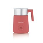 Mousseur � lait � induction spuma lite coral red