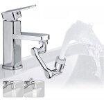 Mousseur de robinet - ulisem - rotatif 1440� - laiton chrom� - 2 jets